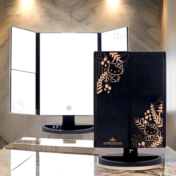 Impressions Vanity® Clearance Price is Firm! NWT Trifold LED Tri-Tone Mirror - Picture 2 of 8